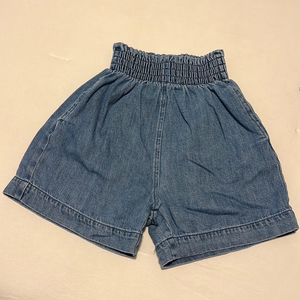 Soft Jean Shorts Papaya Size Small